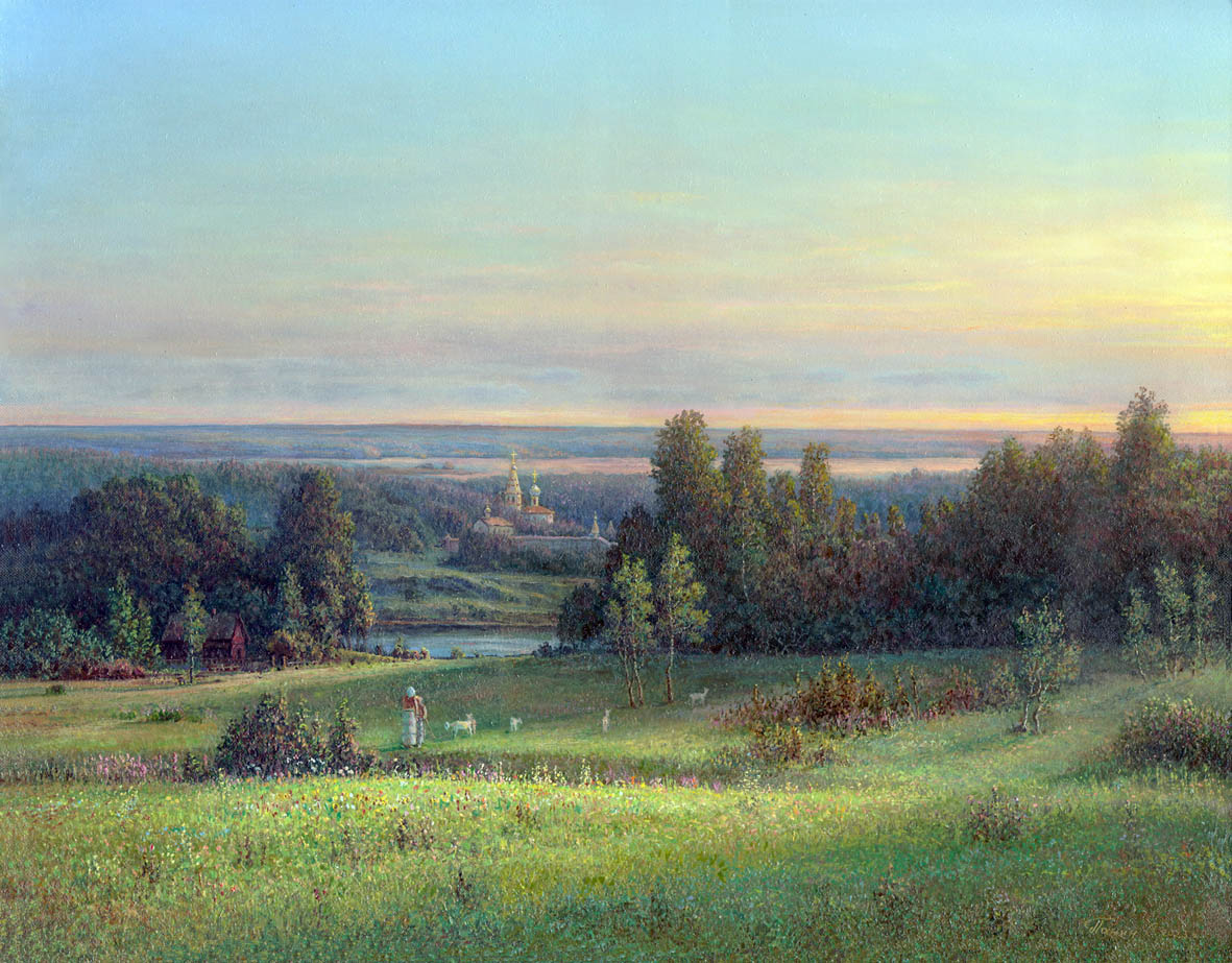 Утро в картинах художников.