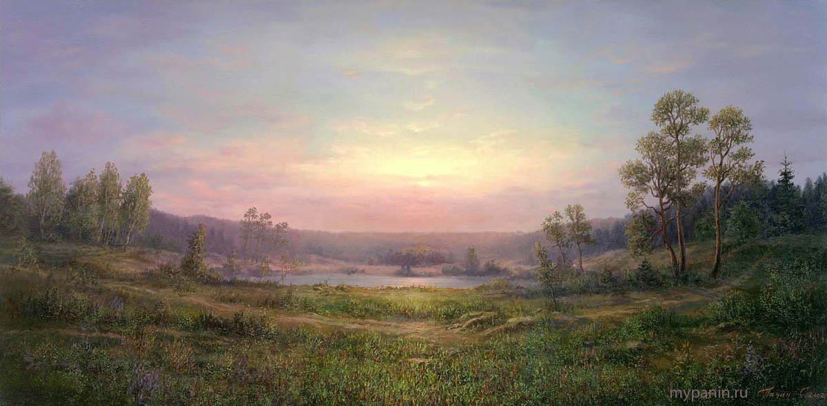 Русский пейзаж. Реалистическая современная живопись