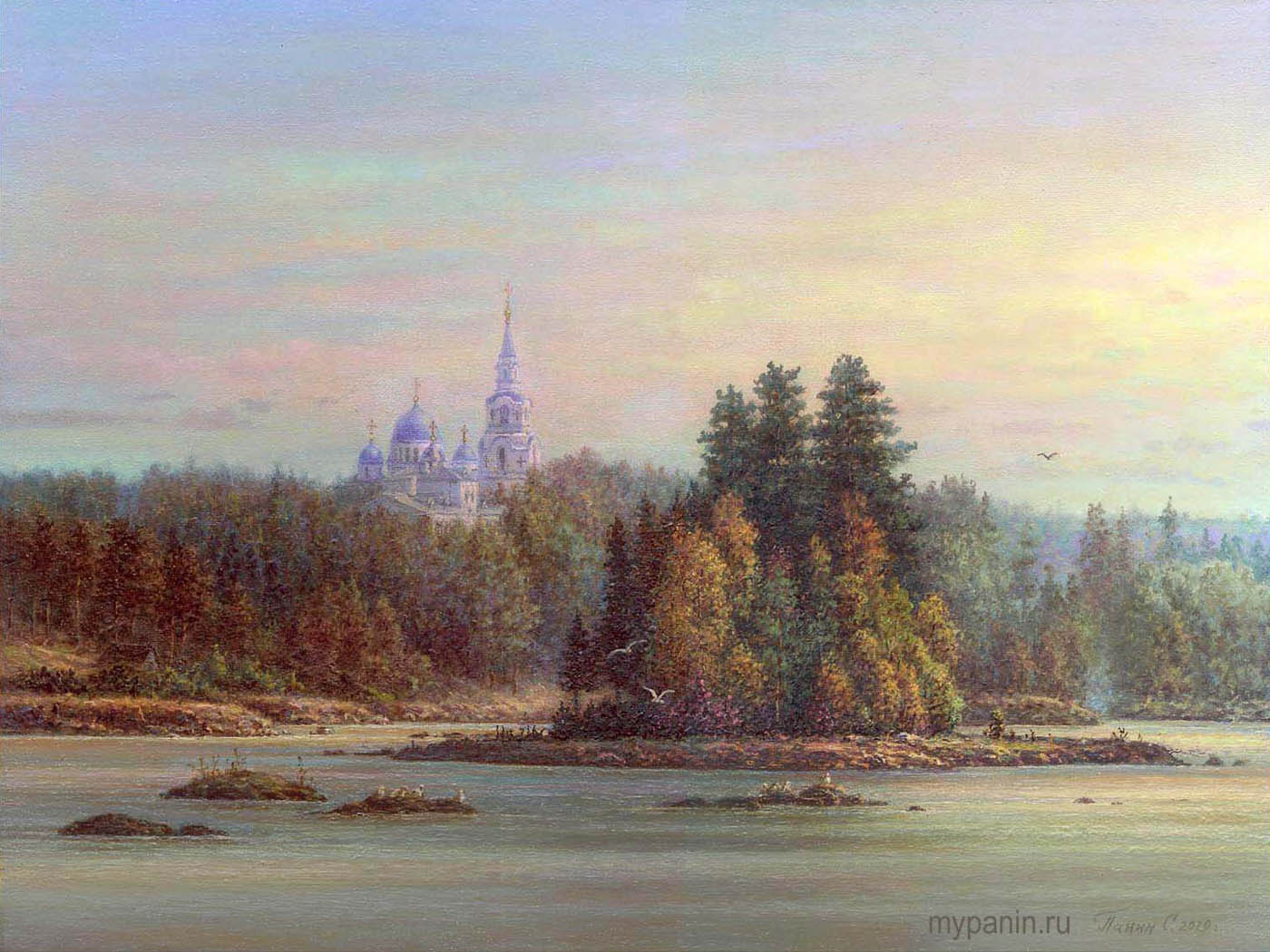 Русский пейзаж. Художник Сергей Панин