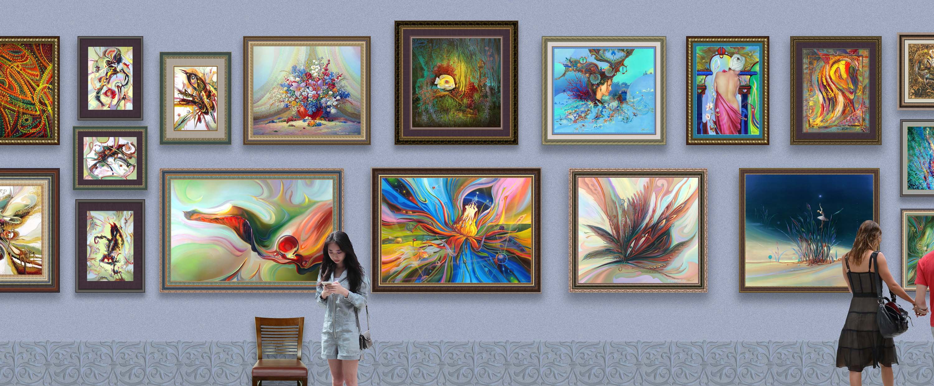 Картины художника Сергея Панина