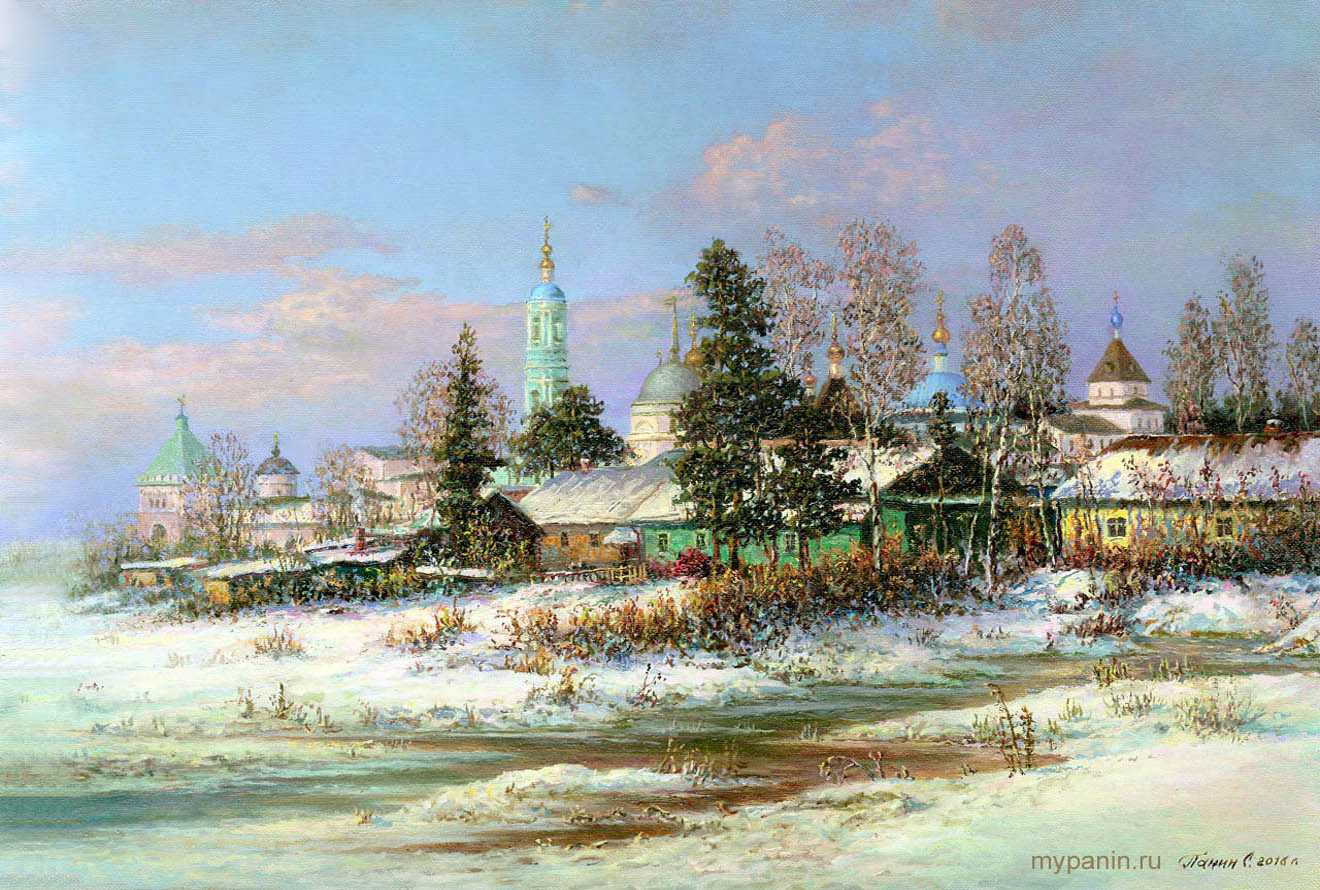 Ранняя весна. Оптина Пустынь.